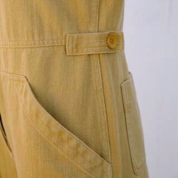 Tradlands Guide Cotton Coverall in Honey - Picture 7 of 11